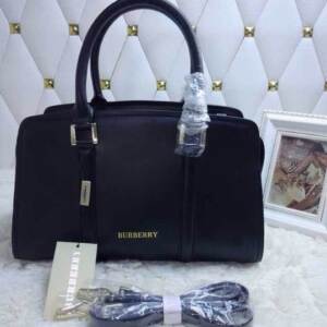 Bolsa Couro Burberry