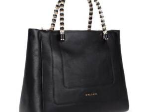 Bolsa Couro Bvlgari