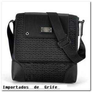 Bolsa Couro Masc. Giorgio Armani