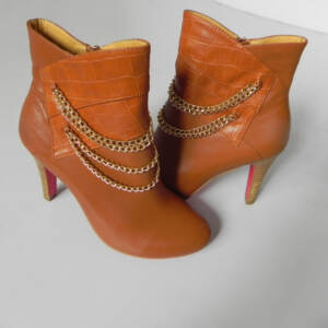 Bota Couro Christian Louboutin