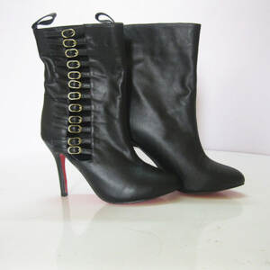 Bota Couro Christian Louboutin