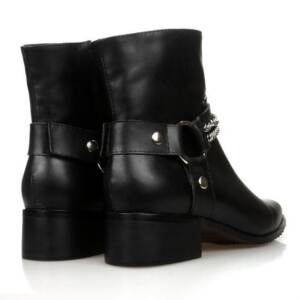 Bota Couro Yves Saint Laurent