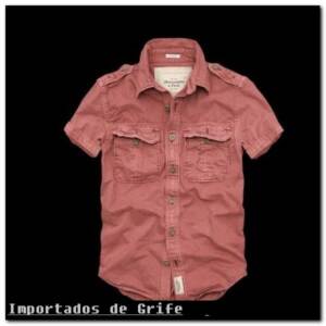 Camisa Manga Curta Abercrombie Fitch