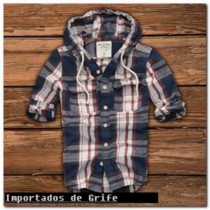 Camisa Manga Longa Capuz Abercrombie&Fitch