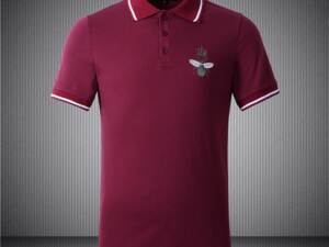 Camisa Polo Bordada Abelha Dolce&Gabbana