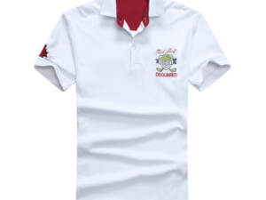 Camisa Polo Branca DSquared2