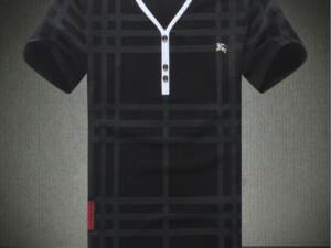 Camiseta Gola V Burberry