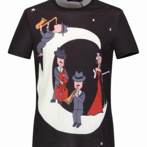 Camiseta Dolce&Gabbana com Estampa Musical