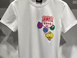 Camiseta bordada DSquared2
