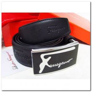 Cinto Masculino de Couro Salvatore Ferragamo