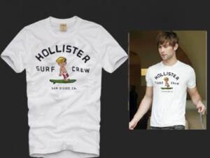 Hollister Camiseta Masculina