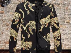 Jaqueta com estampa Versace