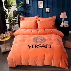 Kit Coordenado Jogo de Cama King Size Versace 4 Peças