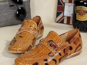 Mocassim Couro Gucci