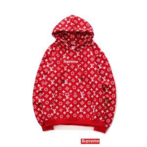 Moletom Louis Vuitton x Supreme