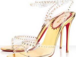 Sandália Christian Louboutin 10cm. coleção 2019