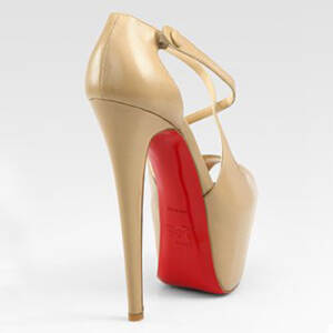 Sandália Christian Louboutin 16cm (Pronta Entrega)