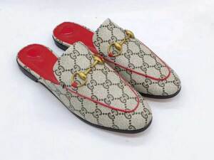 Sandália Mule chinelo slipper couro Gucci