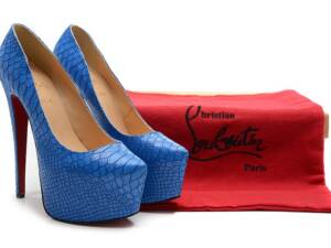Sapato Alto Christian Louboutin 16cm.
