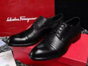 Sapato Couro Salvatore Ferragamo