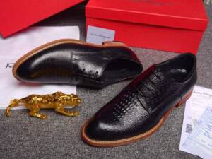 Sapato Couro Salvatore Ferragamo