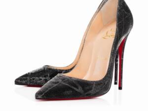 Sapato Salto 12cm. So Kate Cetim Christian Louboutin