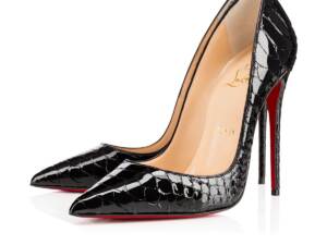 Sapato Salto 12cm. So Kate Python Christian Louboutin