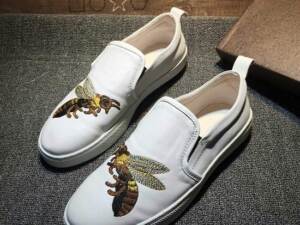 Sapatênis masc. de couro Gucci