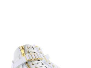 Tênis Branco em Couro Versace