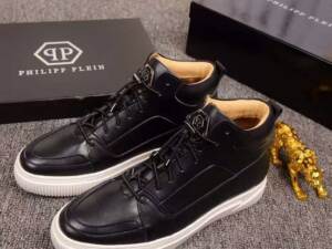 Tênis Cano Alto Couro Philipp Plein(Pronta Entrega)