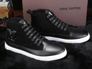 Tênis de Couro Louis Vuitton