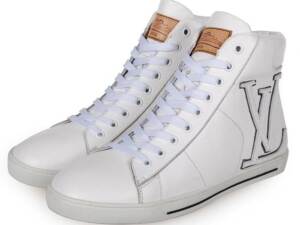 Tênis de Couro Louis Vuitton