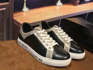 Tênis em couro Off White