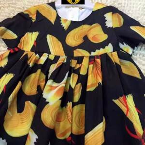 Vestido Estampado Infantil Dolce&Gabbana