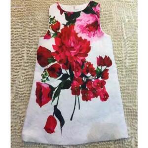 Vestido Floral Infantil Dolce&Gabbana