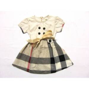 Vestido Infantil Burberry