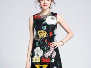 Vestido floral Dolce&Gabbana