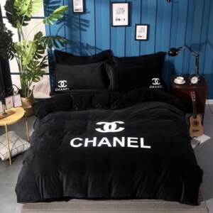 Jogo de Cama Casal 4 pçs. King Size Chanel